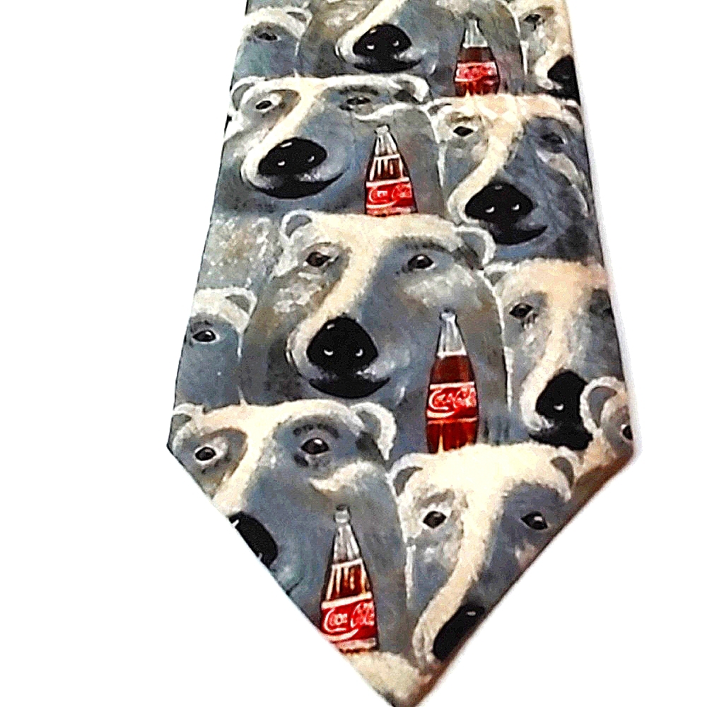 Coca Cola Neck Tie Polar Bears